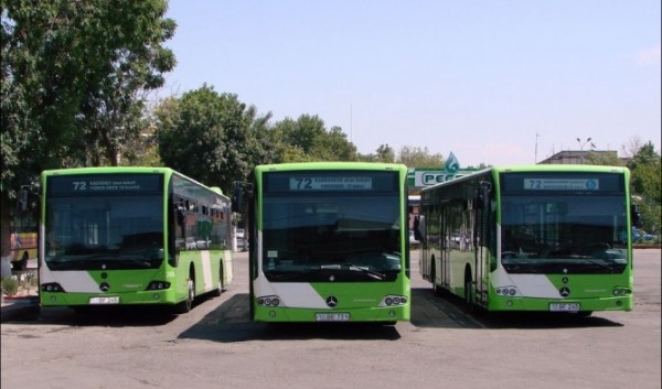 В Ташкенте приостановлено движение общественного транспорта