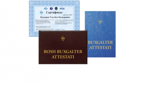 Birinchi raqamli Bosh buхgalter Attestatini kimlar oladi Birinchi raqamli Bosh buхgalter Attestatini kimlar oladi