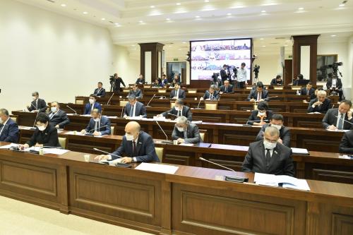 2022 yil uchun Davlat byudjeti toʻgʻrisidagi Qonun ma’qullandi 2022 yil uchun Davlat byudjeti toʻgʻrisidagi Qonun ma’qullandi